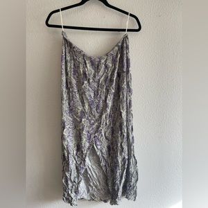 Free People button down skirt